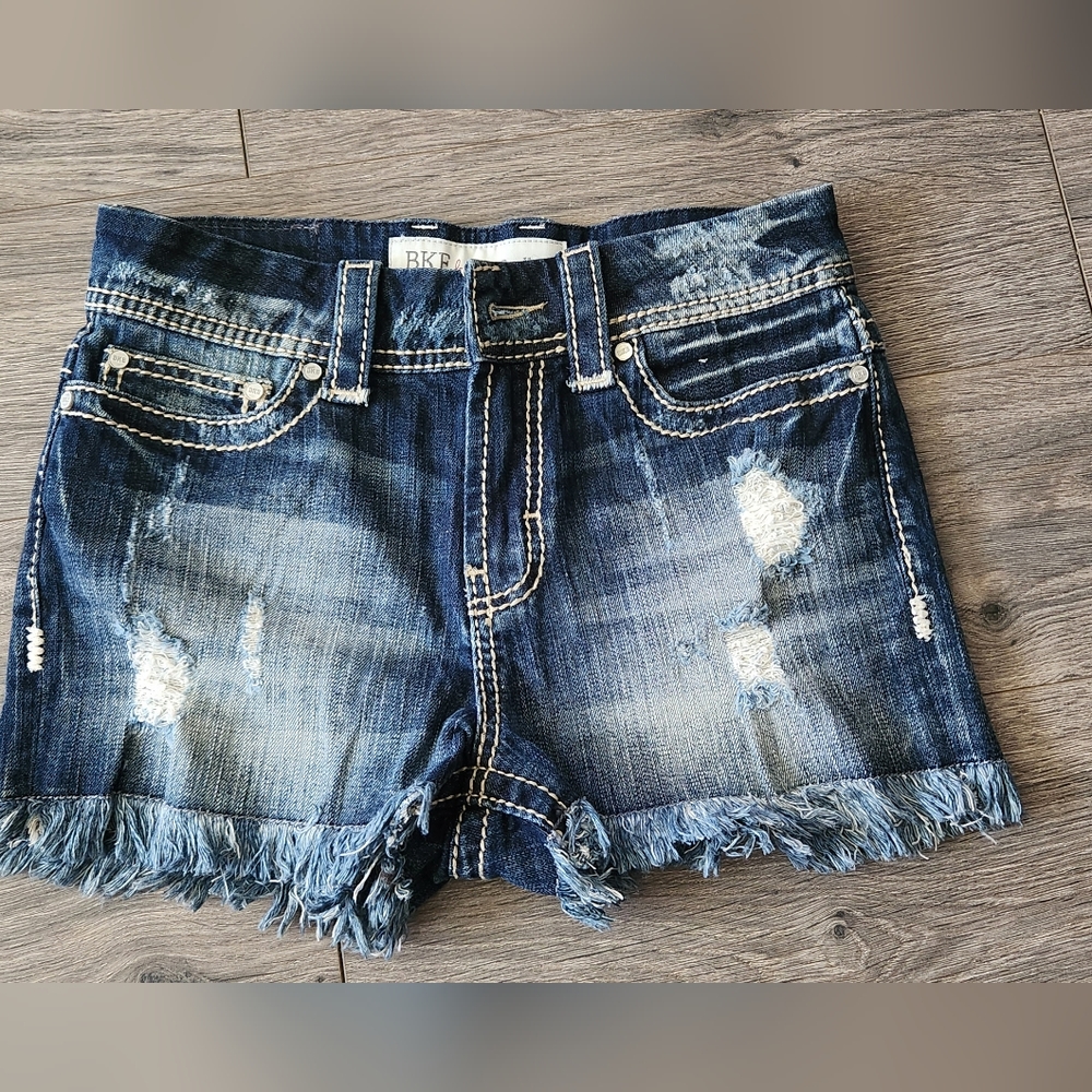 BKE denim shorts